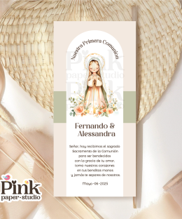 Santitos de Primera Comunión para niña