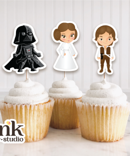 Cupcakes Toppers de Star Wars