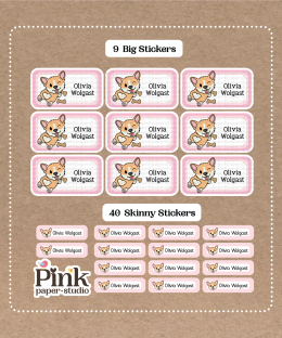 Set de Stickers de Corgi