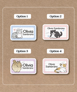 Stickers de gatos adorables