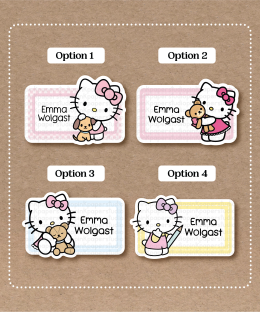 Stickers Escolares de Hello Kitty