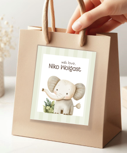 Tarjetas de Visita Lindo elefante