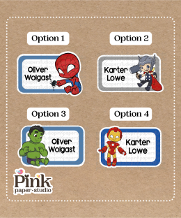 Stickers de Superhéroes
