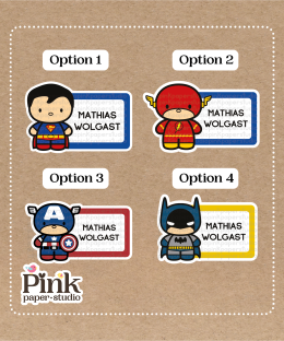 Stickers de Superhéroes