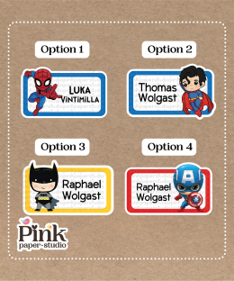 Stickers de Superhéroes