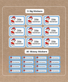 Set de Stickers Paw Patrol
