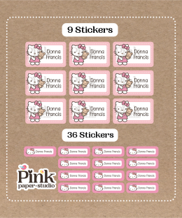 Set de Stickers de Hello Kitty