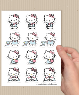 Alternative view of Stickers de Hello Kitty