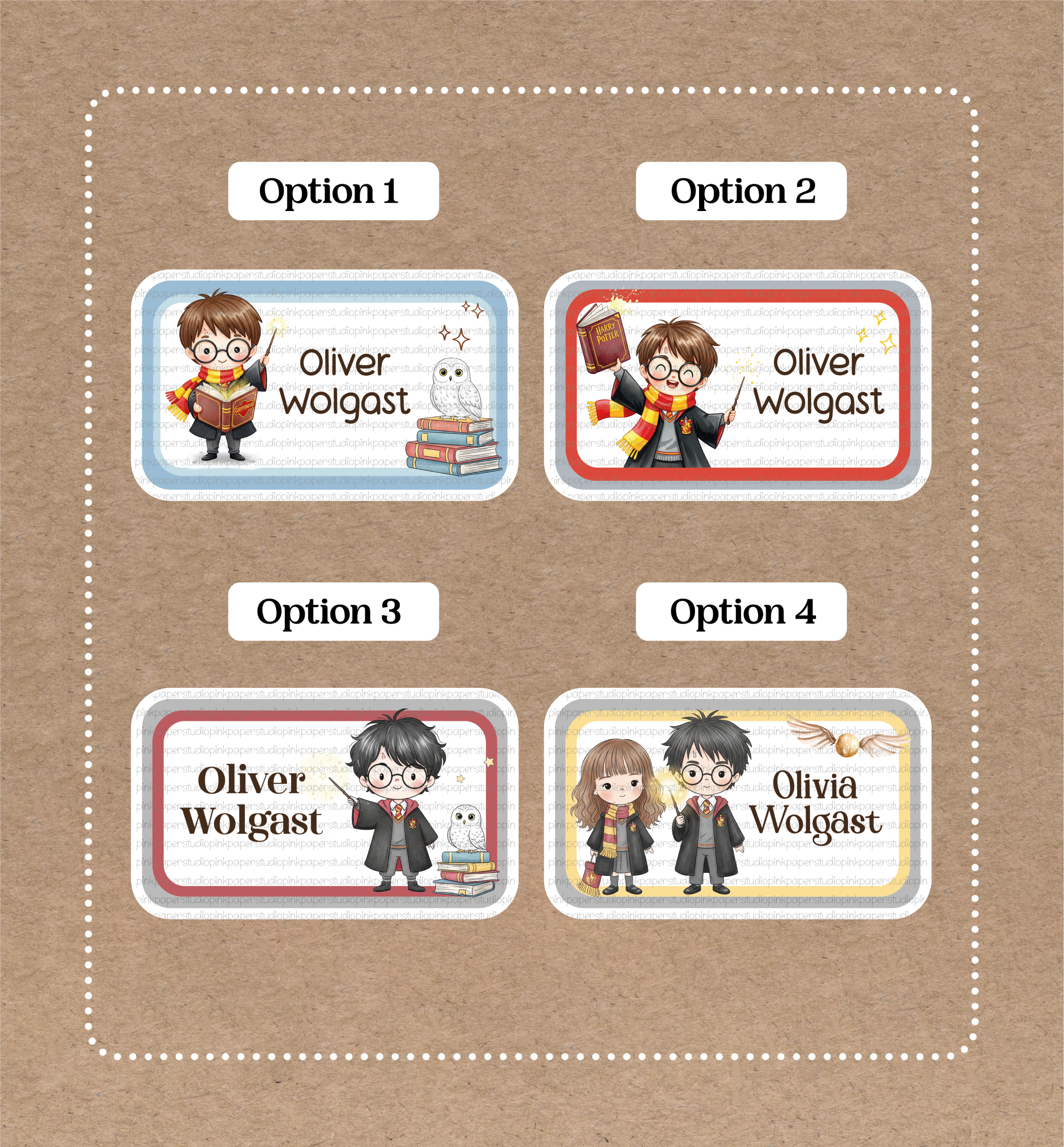 Stickers de Harry Potter