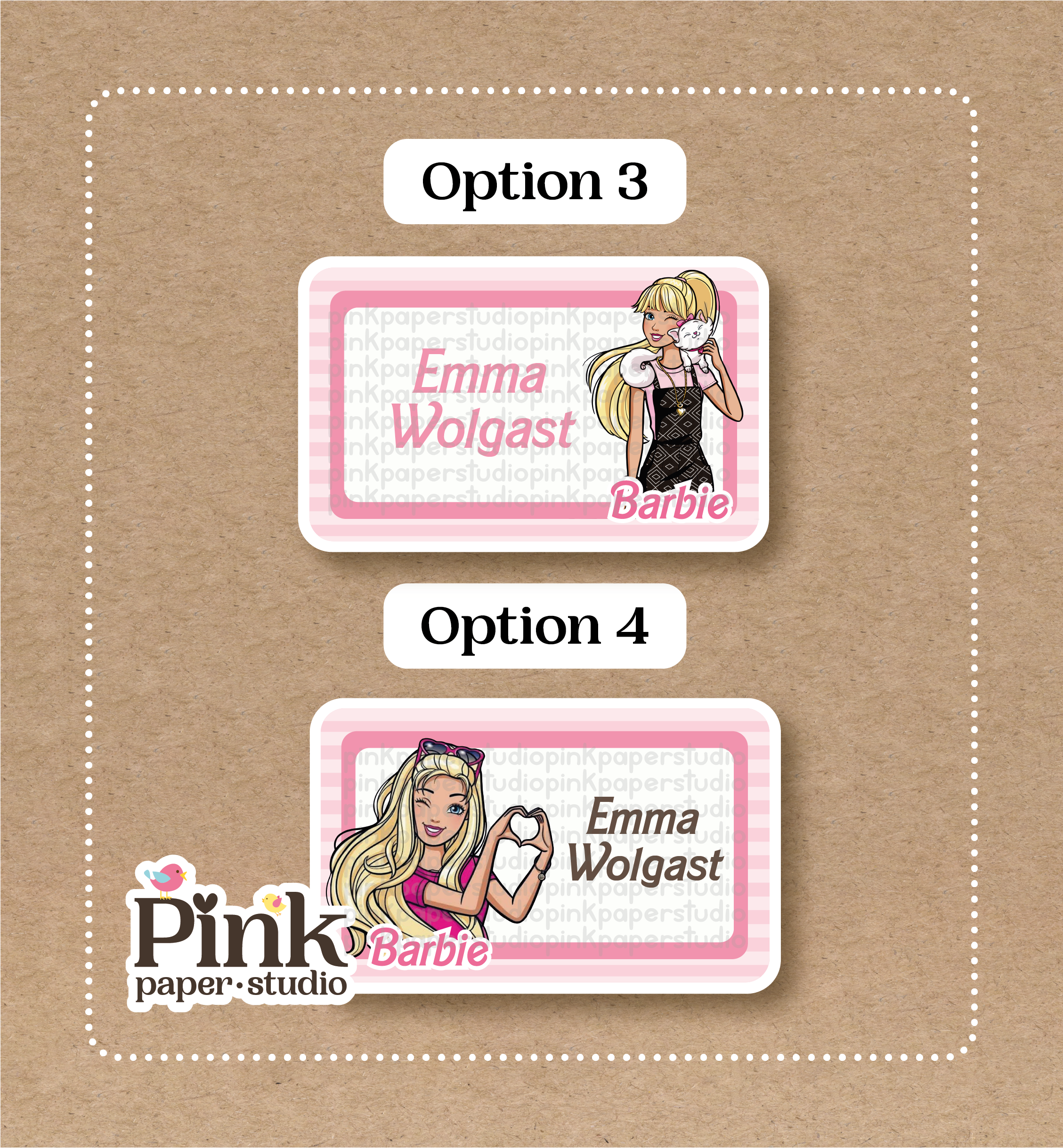 Stickers Barbie - Imagen 2