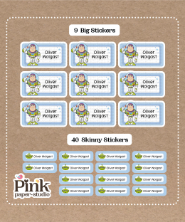 Set de Stickers de Buzz Lightyear