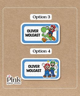 Alternative view of Stickers de Mario Bros
