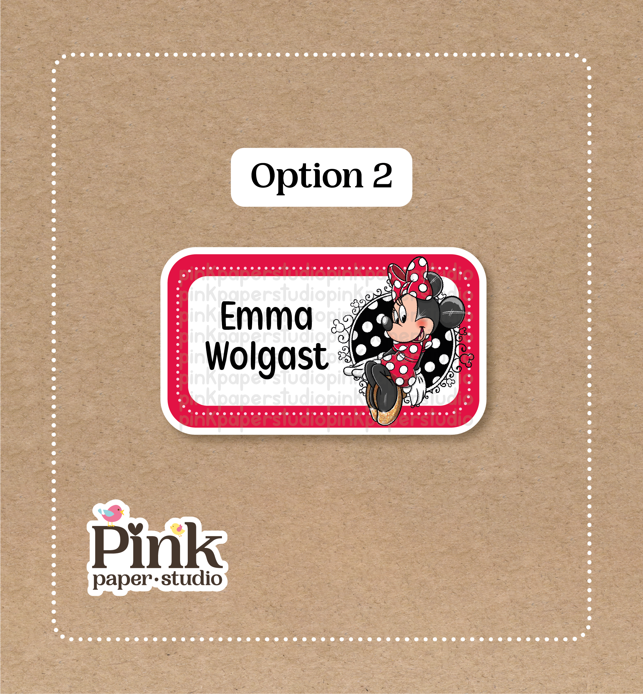 Stickers de Minnie Mouse - Imagen 2