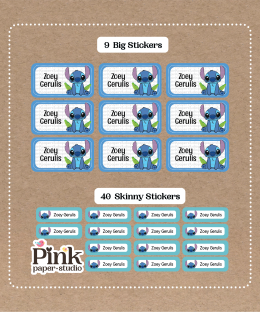 Set de Stickers Stitch