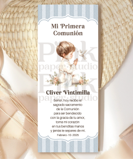 Santitos de Primera Comunión para niño