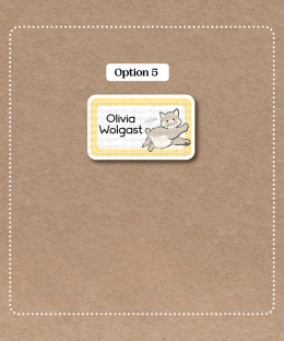 Alternative view of Stickers de gatos adorables