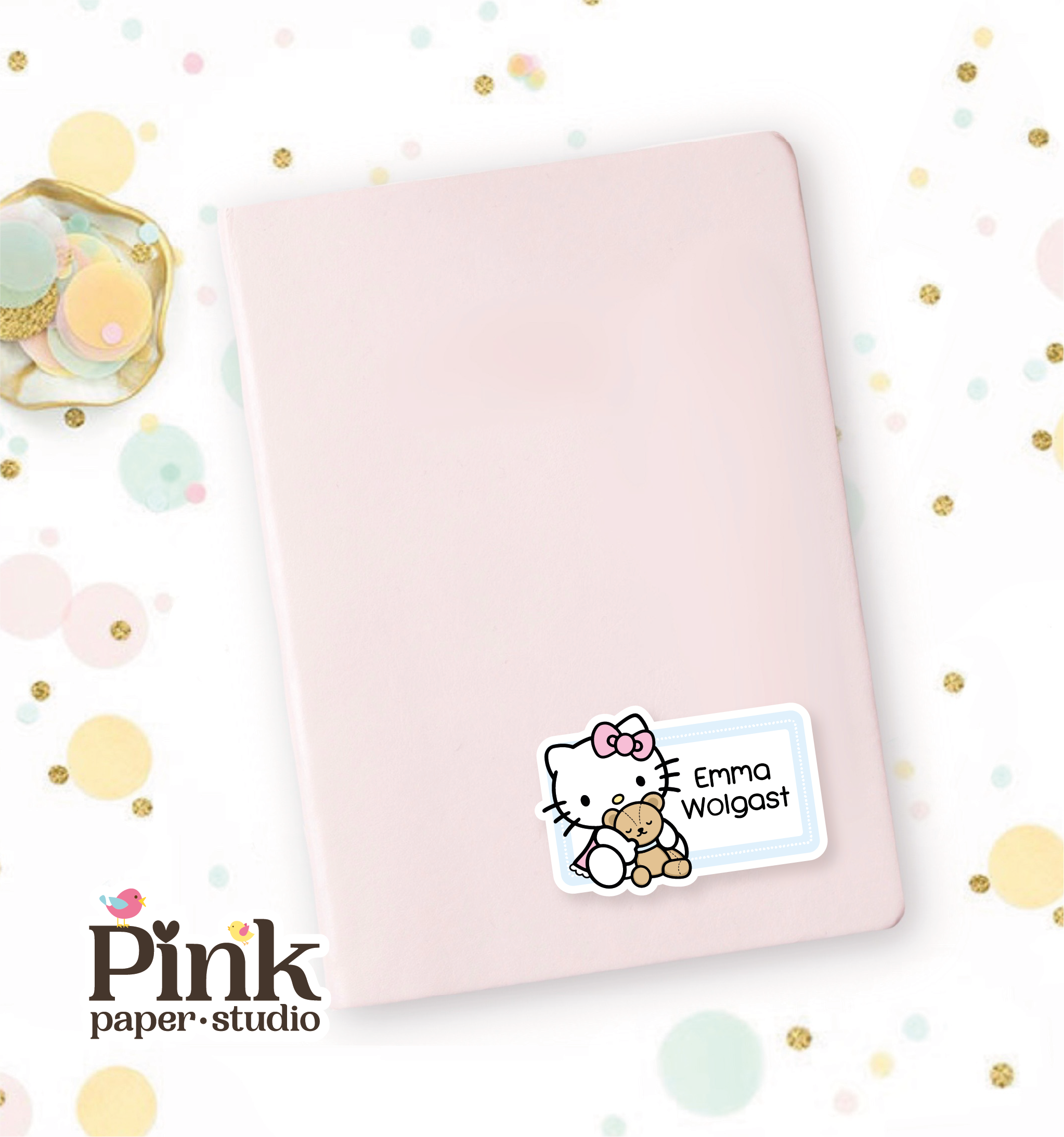 Stickers Escolares de Hello Kitty - Imagen 2
