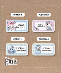 Stickers Escolares de Hello Kitty