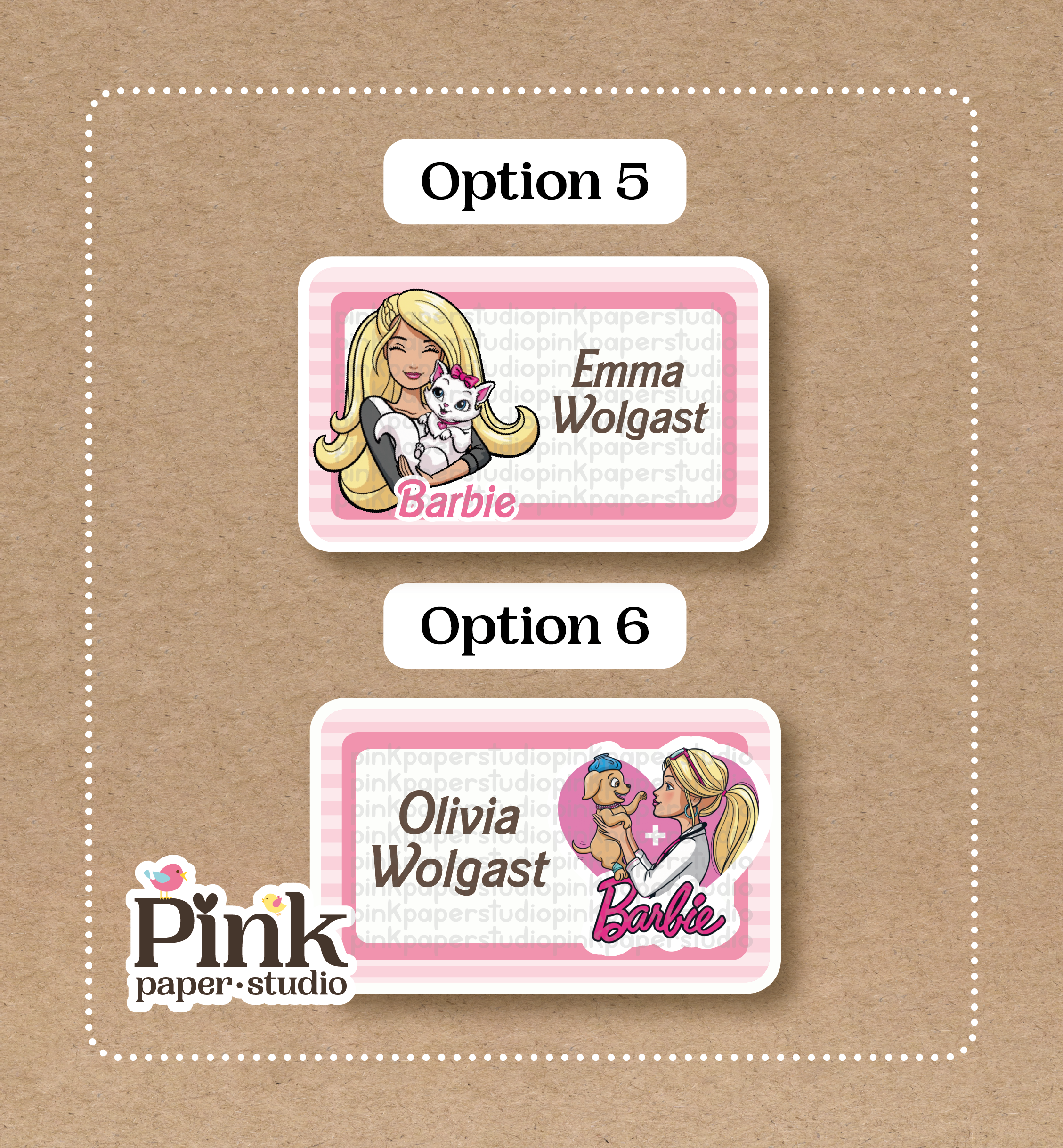 Stickers Barbie - Imagen 3