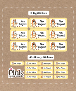 Set de Stickers de  Juego de bingo