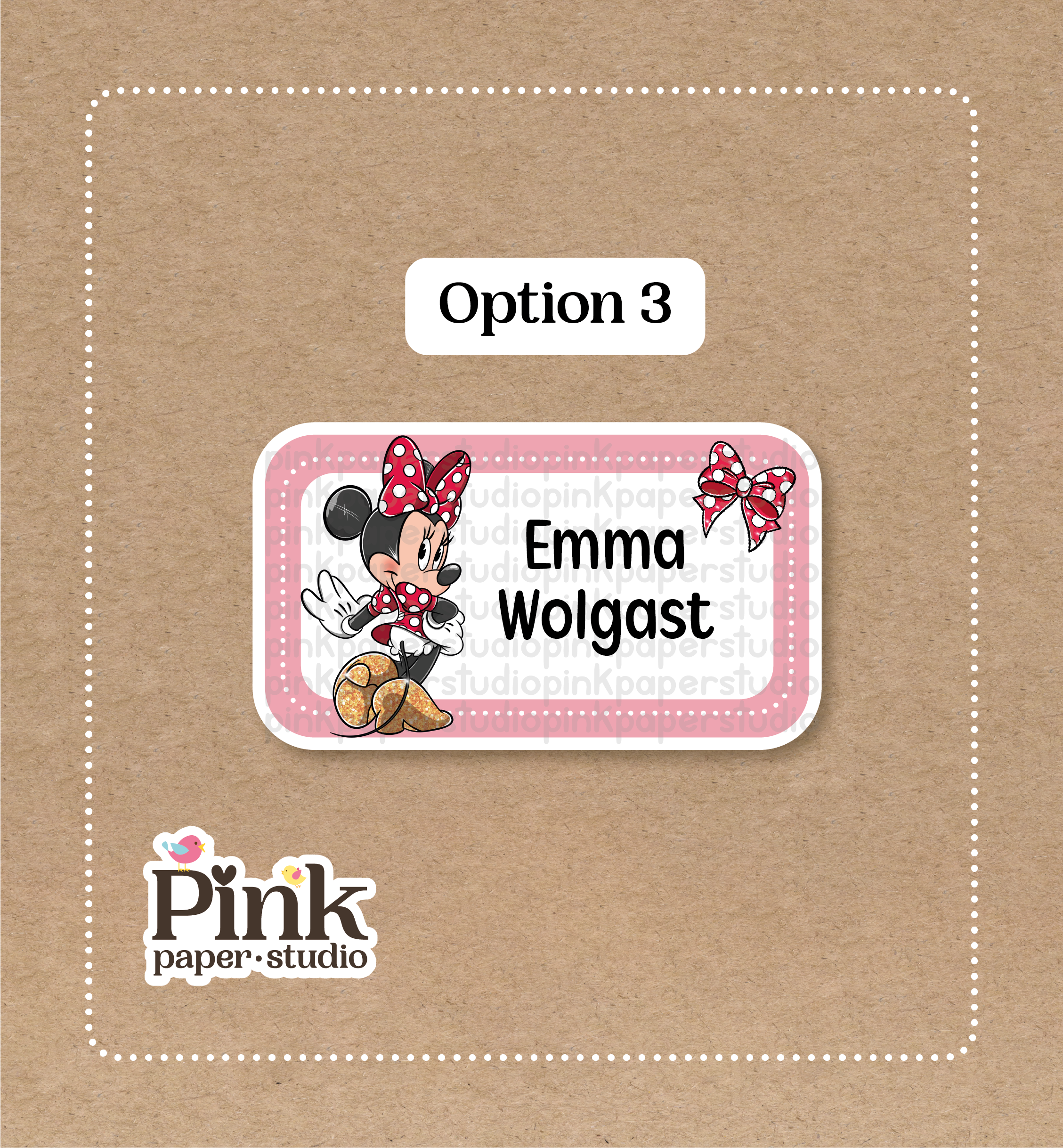 Stickers de Minnie Mouse - Imagen 3