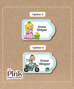 Alternative view of Stickers de Princesa Peach