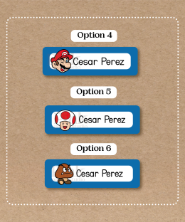 Alternative view of Stickers de  Mario Bros