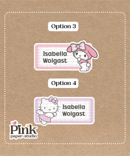 Alternative view of Stickers de Hello Kitty y Melody