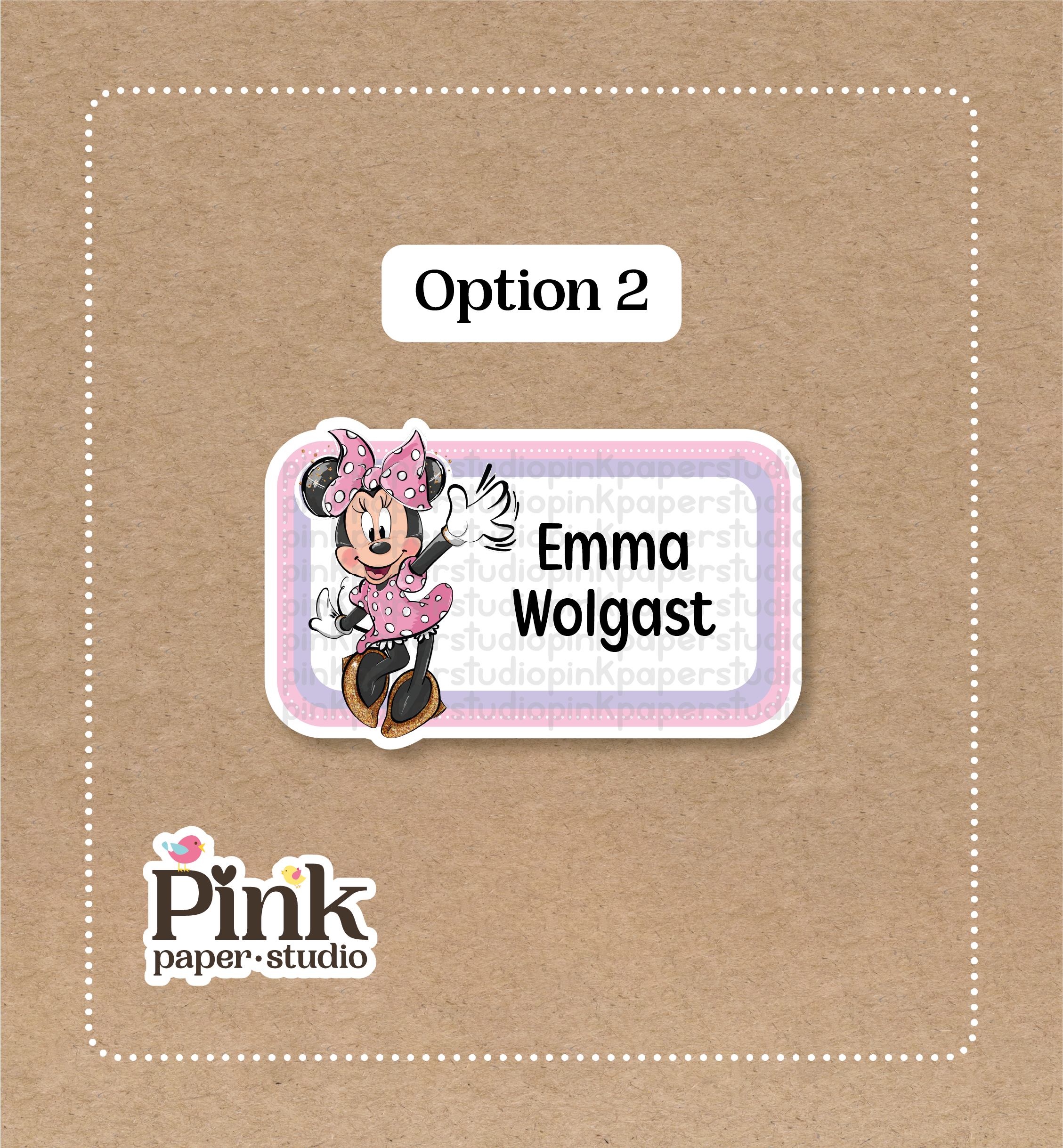 Stickers de Minnie Mouse - Imagen 2