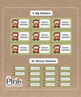 Set de Stickers de coches