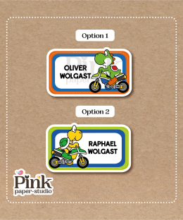 Stickers de Mario Kart