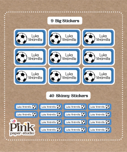 Set de Stickers de Fútbol