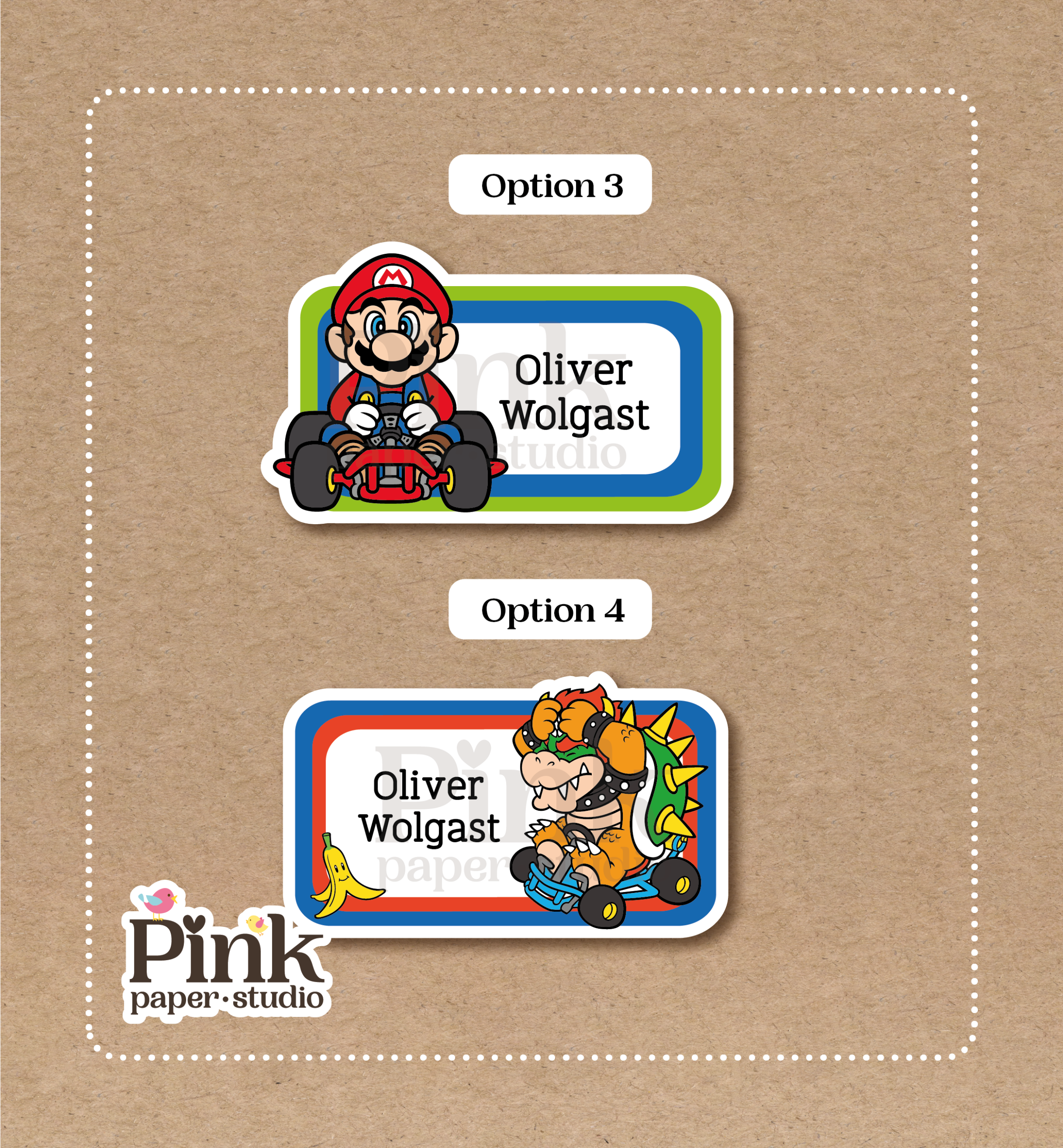 Stickers de Mario Kart - Imagen 2