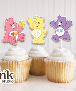 Cupcakes Toppers de Ositos Cariñositos