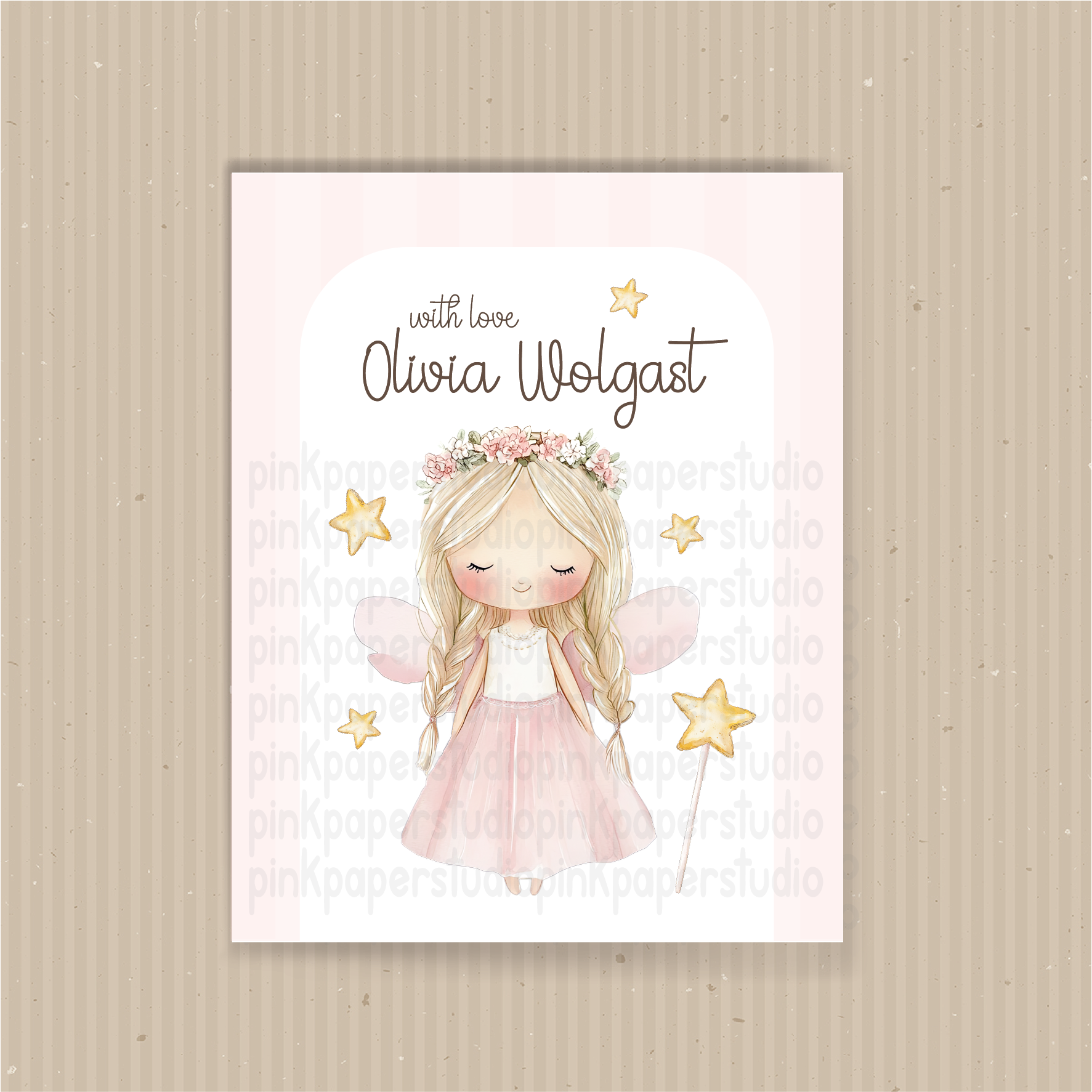 Tarjetas de Visita Lindas Hadas - Imagen 2
