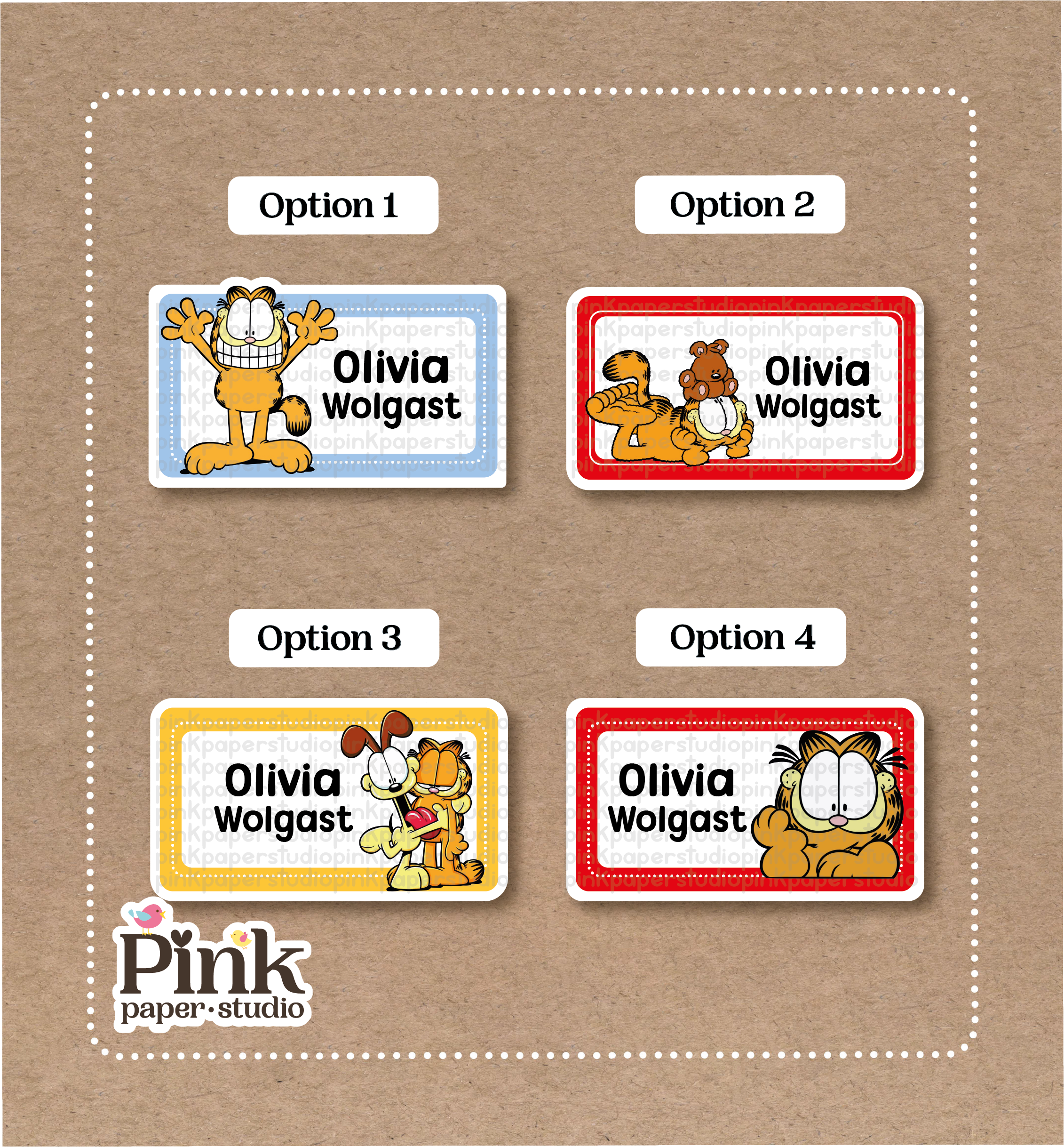 Stickers de Garfield
