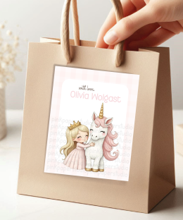 Tarjetas de Visita Lindo unicornio