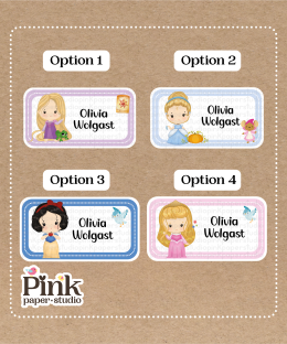 Stickers de Princesas Disney