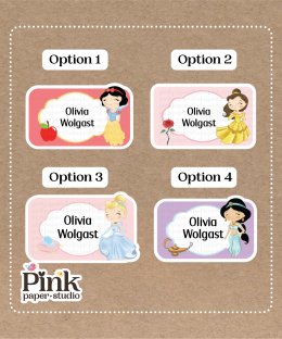 Stickers de Princesas Disney