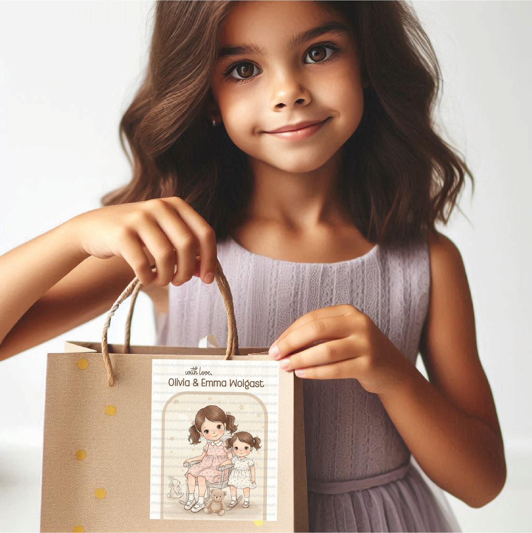 Tarjetas Personalizadas Niñas - Imagen 5
