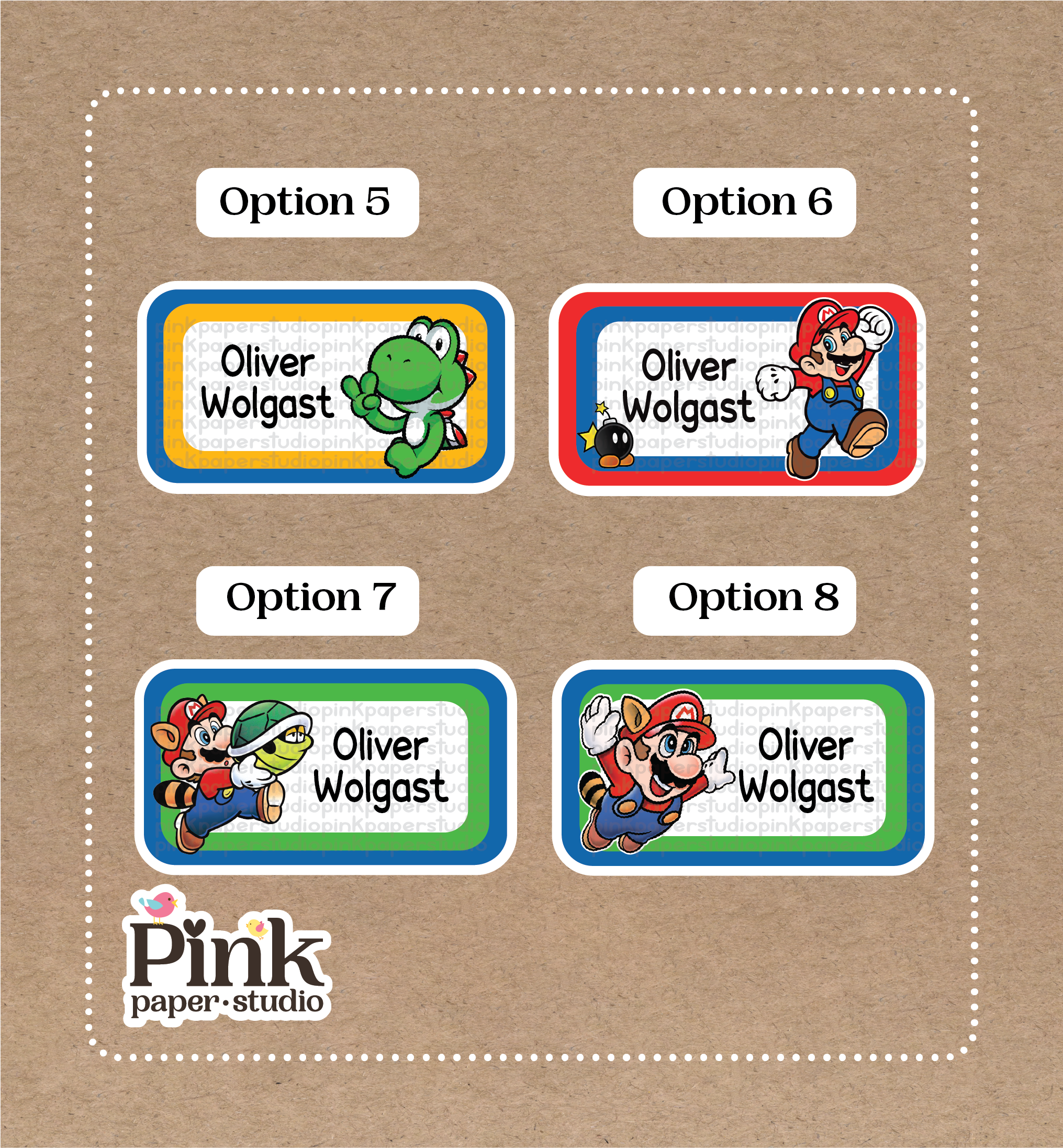 Stickers de Mario Bros - Imagen 2