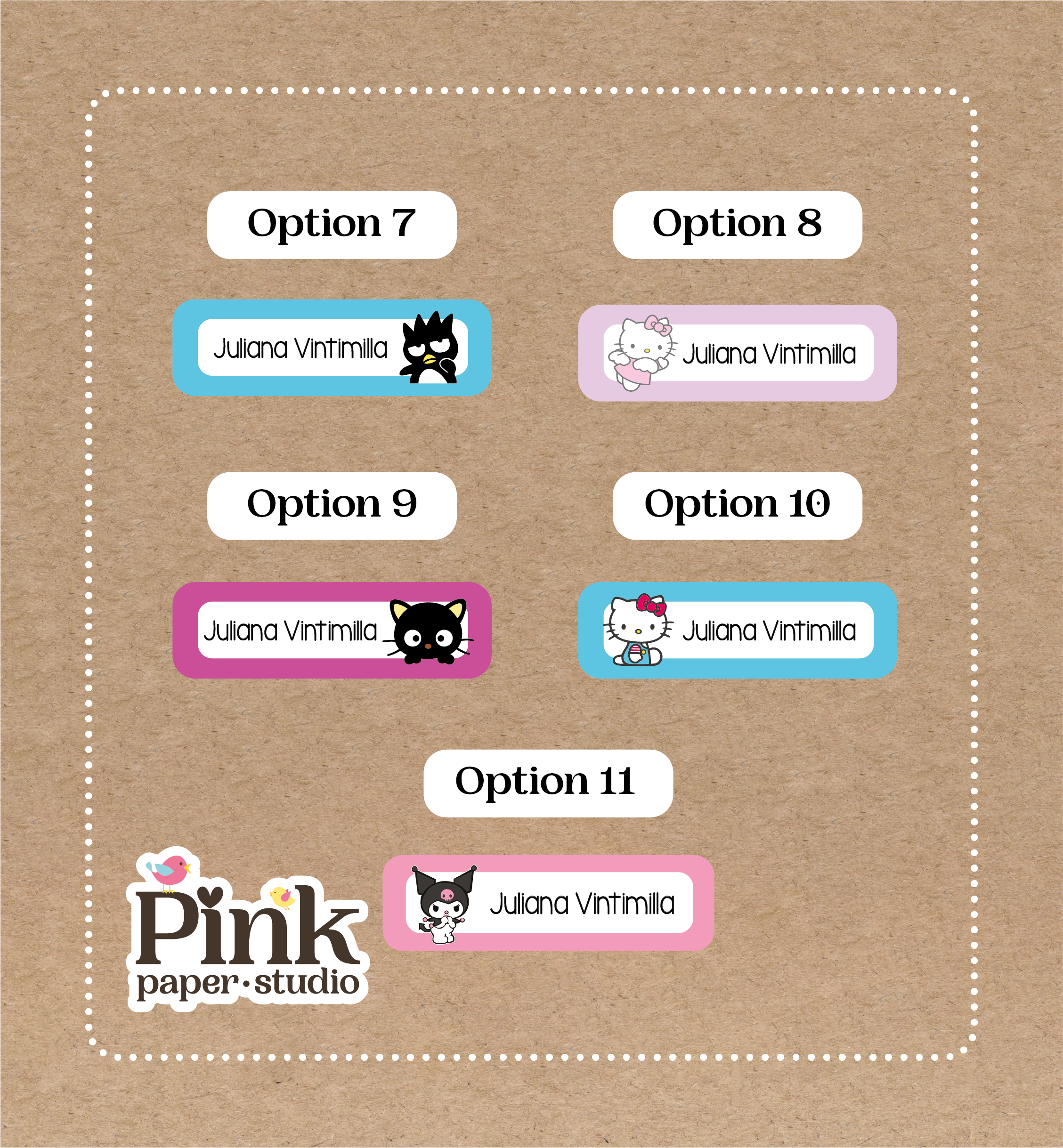 Stickers de Hello Kitty y sus amigos - Imagen 2