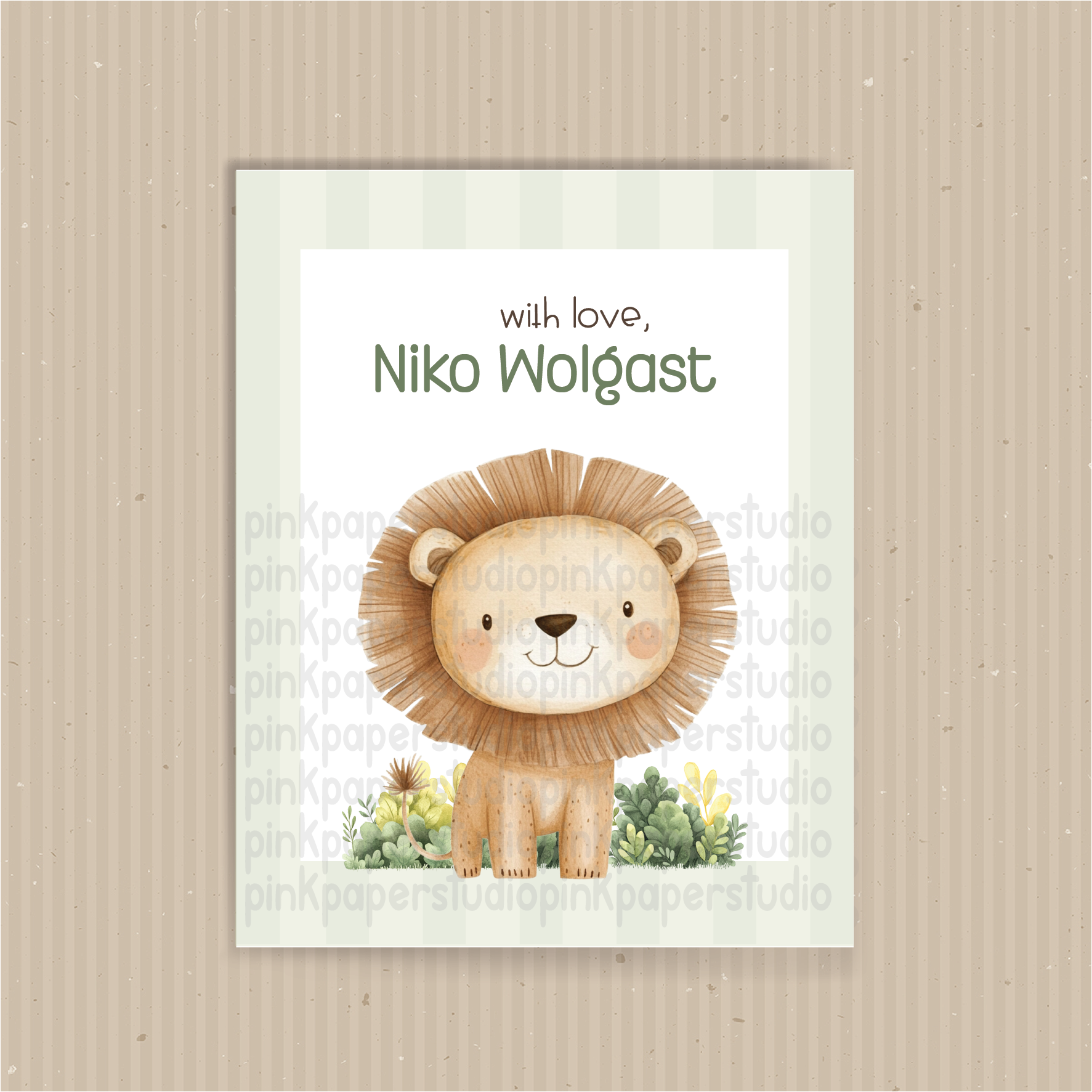 Tarjetas de Visita Lindo León