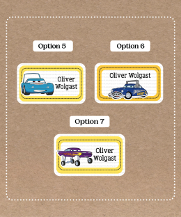 Alternative view of Stickers Cars