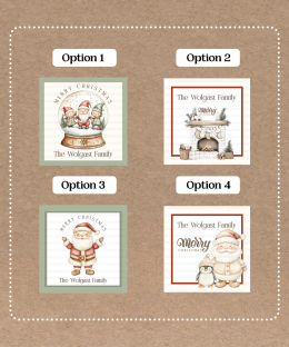 Pegatinas navideñas