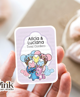 Tarjetas Personalizadas Stitch