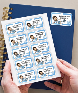 Alternative view of Stickers Leo Messi