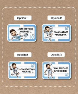 Stickers Leo Messi